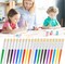 20 Pcs Paint Brushes for Kids, Round and Flat Kids Paint Brushes, Easy Hold and Clean Toddler Paint Brushes, Bristle Craft Paint Brushes for Acrylic Oil Watercolor Washable Paint